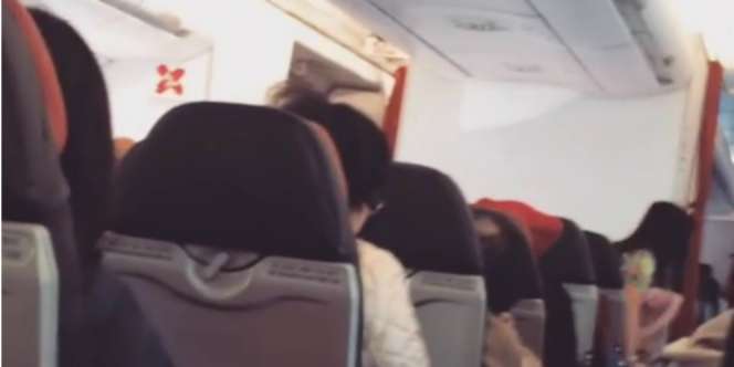 Ngeri, Pesawat Bergetar seperti Mesin Cuci