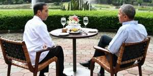 Ketika Jokowi Sambut Obama dengan Bakso dan Teh Hangat