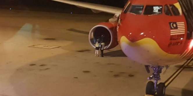Diserang 2 Burung, Pesawat Air Asia Alami Ledakan Mesin