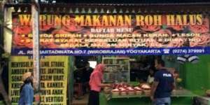 Viral! `Warung Makan Roh Halus`, Apa Menunya?