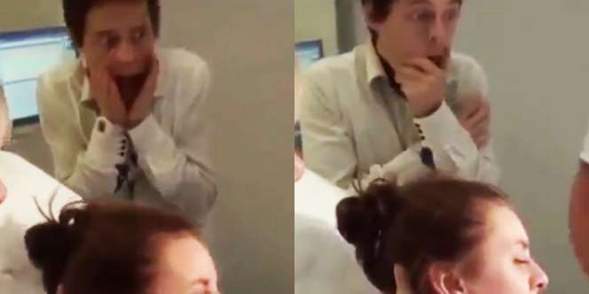 Ekspresi Lucu Suami Dampingi Istri Lahiran, Ngakak Habis!