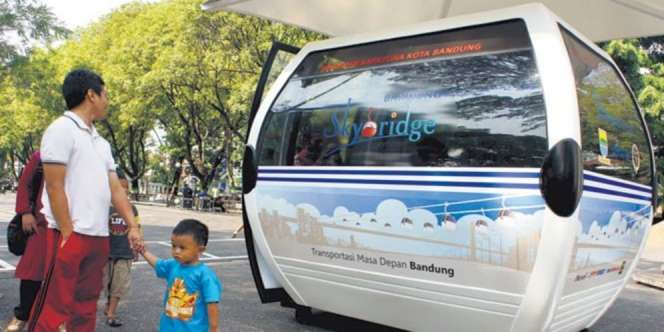 Asyik! Sebentar Lagi Bandung Punya 'Cable Car'
