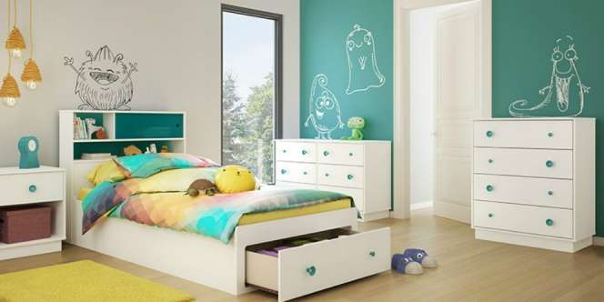 Desain Kamar Netral Bisa Untuk Anak Laki-laki dan Perempuan