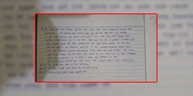 Mahasiswa Jawab Ujian dengan Surat untuk Dosen, Isinya...