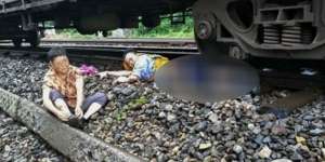 Heroik, Masinis Selamatkan Wanita Hampir Tertabrak Kereta