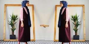 Overall Skirt, Street Style yang Bikin Hijaber Kian Kece