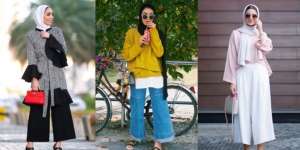 Inspirasi Kenakan Celana Kulot Favorit Hijaber Dunia