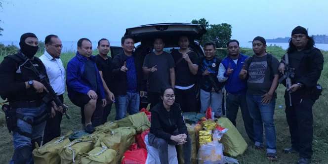 Buron Pengedar Sabu Anyer Dibekuk, Polisi Ditabrak