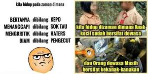 10 Meme `Kita Hidup di Zaman Edan`