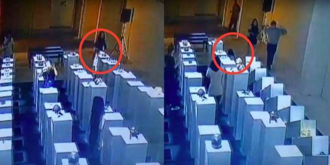 Niat Selfie, Wanita Ini Jatuhkan Karya Seni Bernilai Rp2,6 M