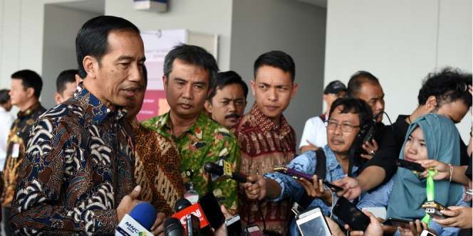 Kata Jokowi Soal Pemblokiran Aplikasi Chat Telegram