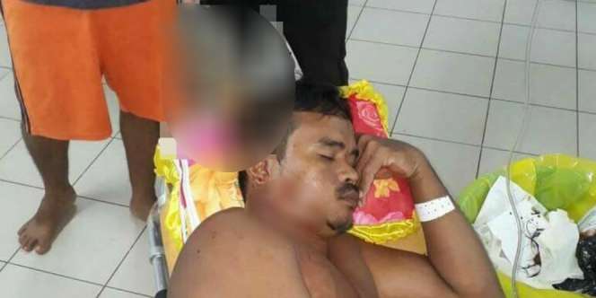Suami Istri Bertengkar, Tetangga Jadi Korban