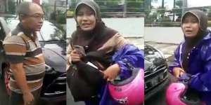 Serempet Mobil Diminta Rp 200 Ribu, Si Ibu Nangis Kebingungan
