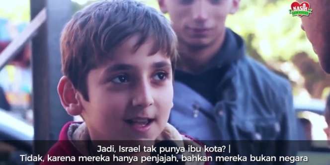 Saat Anak-anak Itu Ditanya, `Benarkah Al Quds Ibukota Israel?`