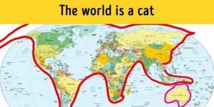 Peta Unik Ini Tak Kamu Dapati di Sekolah, Indonesia Ternyata..