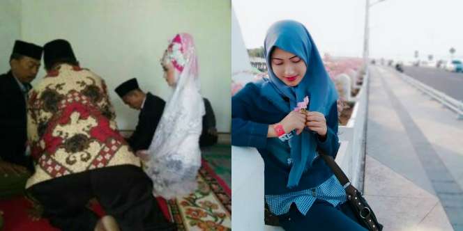 Kisah Cinta Gadis Cantik Dinikai dengan Mahar Rp 500 Ribu