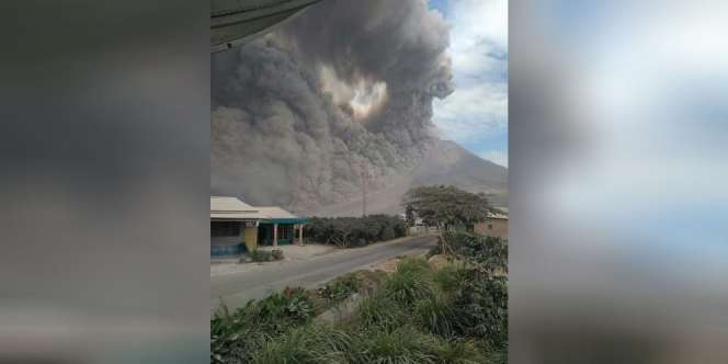 Gunung Sinabung Meletus, Awan Panas Meluncur 4,5 Kilometer