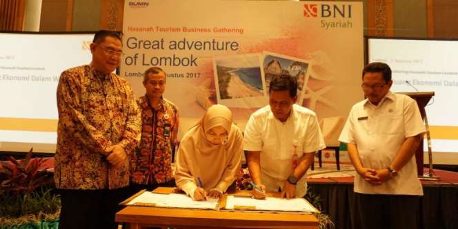 Cara BNI Syariah Dukung Wisata Halal NTB