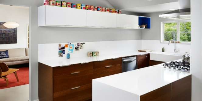 Inspirasi Desain Dapur Putih Bergaya Modern
