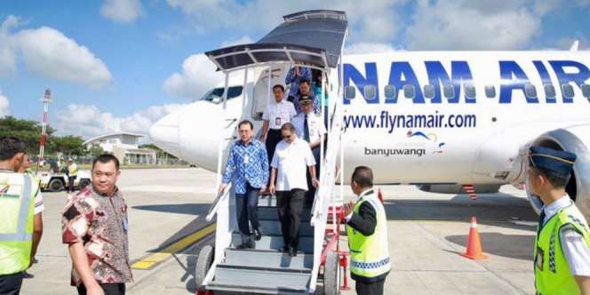 Destinasi Banyuwangi Menjanjikan, NAM Air Tambah Flight