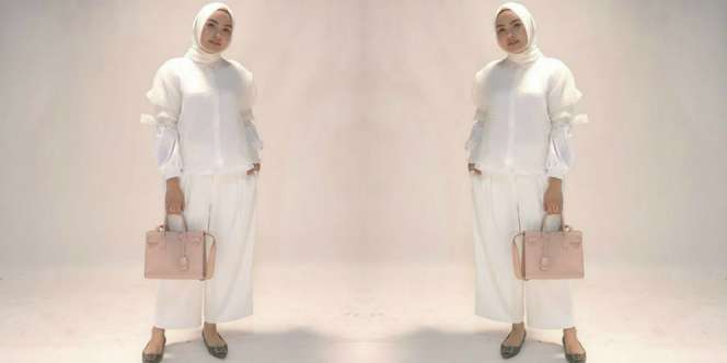 Tips Padupadan Dress Code Putih yang Chic ala Ria Miranda