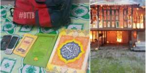 Pria Ini Tembus Kobaran Api demi Selamatkan Alquran