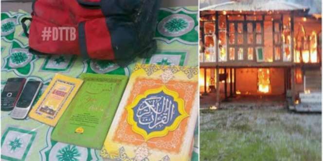 Pria Ini Tembus Kobaran Api demi Selamatkan Alquran