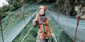 Vloger Gita Savitri, Temukan Hidayah di Tengah Keterasingan