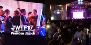 Heboh Jokowi Nonton Konser Musik di Kemayoran