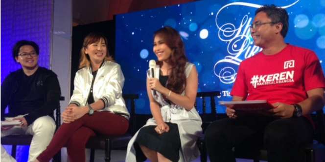 Insiden Memalukan Ayu Ting Ting Saat Peluncuran Album Terbaru