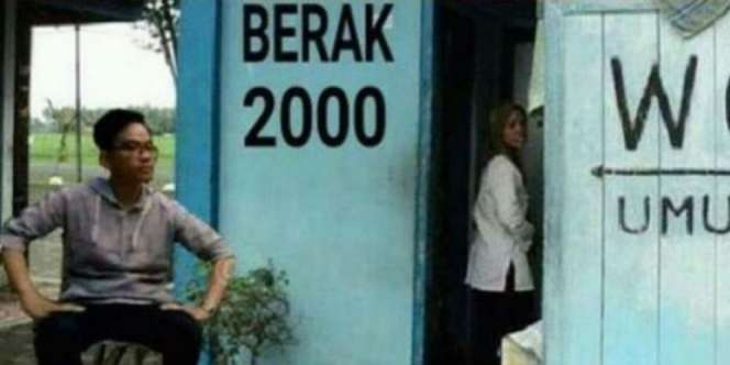 Kaesang Unggah Meme Gaya Duduk Gibran, Warganet Ngakak