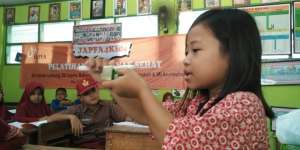 Serunya Pelatihan Sekolah Sehat