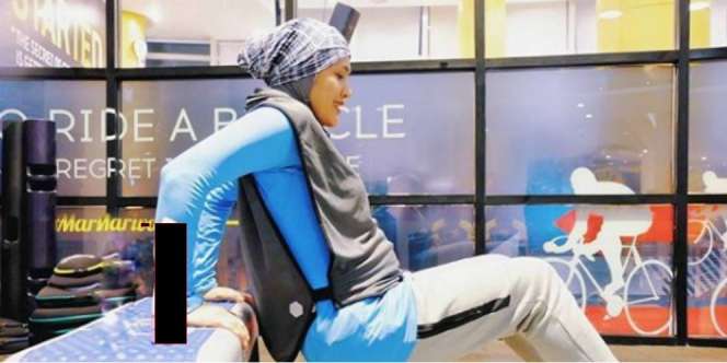 Tips Memilih Hijab Olahraga yang Tepat ala Ratu Anandita