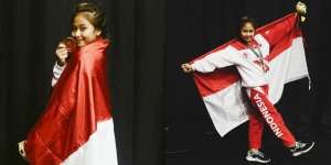 Gaya Selebrasi Pesenam Rifda Raih Emas SEA Games Jadi Sorotan
