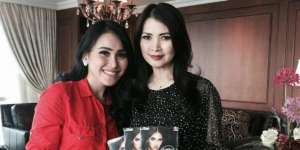 Foto Bareng Istri Hari Tanoe, Celana Ayu Ting Ting Disorot