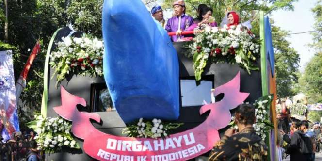 Berbaju Adat Sunda, Jokowi Tutup Perayaan Kemerdekaan RI ke-72
