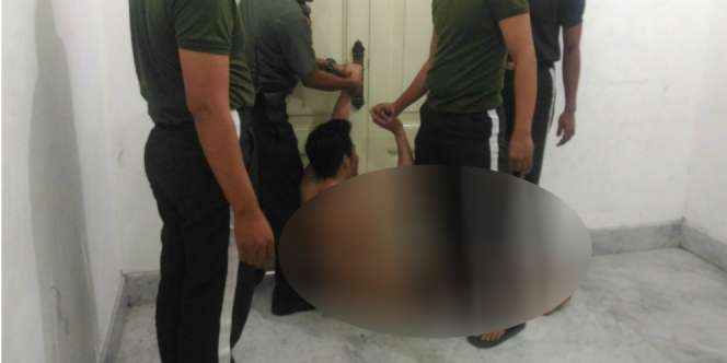 Pria Tanpa Busana Nekat Terobos Istana Jokowi