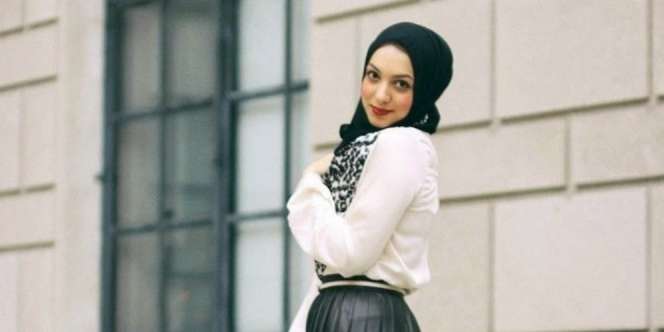 Korean Style yang Bisa Ditiru Hijaber Ini Bikin Kamu Aegyo