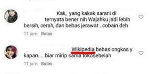 Ngakak! Sejak Kapan Wikipedia Gratis Ongkir Seperti Onlineshop