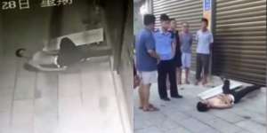 Kocak, Aksi Si Maling Gagal Karena Pintu Otomatis