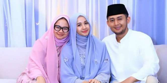 Anggunnya Si Calon Pengantin Laudya Cintya Bella Bergaun Ungu
