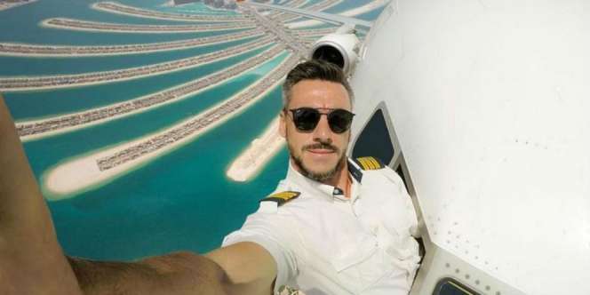 Editan Foto `Tingkat Dewa`, Selfie Pilot Ini Semuanya Palsu