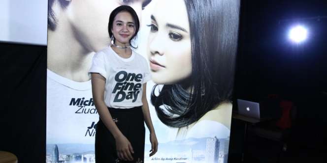 Michelle Ziudith Tertantang Bermain di One Fine Day