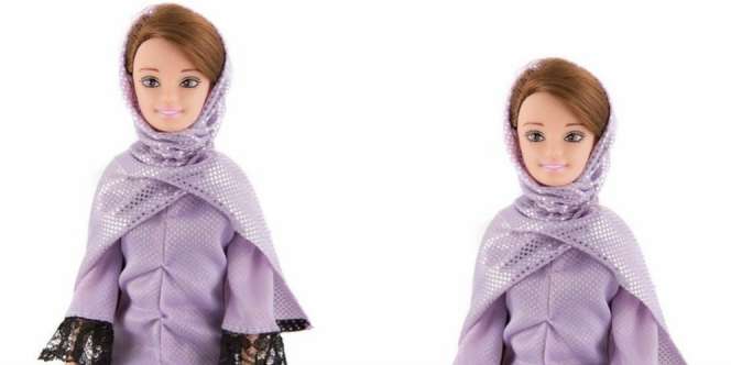 Jenna, Boneka Muslimah yang Pintar Baca Al Quran