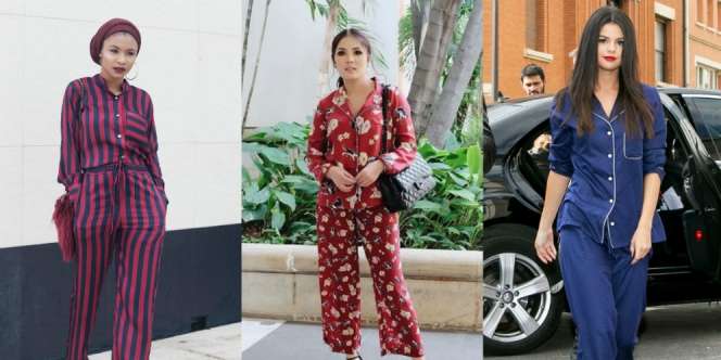Disontek Nindy, Begini Penampilan Selebritis Dunia Pakai Piama