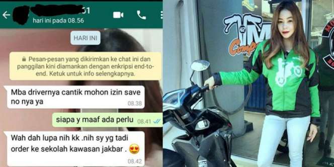 Digoda Penumpang ABG, Driver Cantik Beri Jawaban Menohok