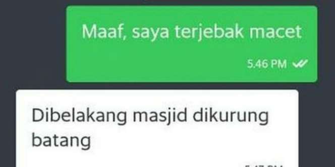 Kocak! Minta Dijemput di Kurung Batang, Penumpang Dikira Mayat