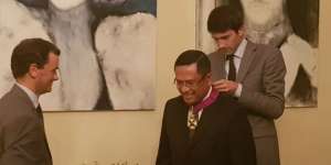 Mantan Menteri RI Terima Anugerah Tertinggi dari Belgia