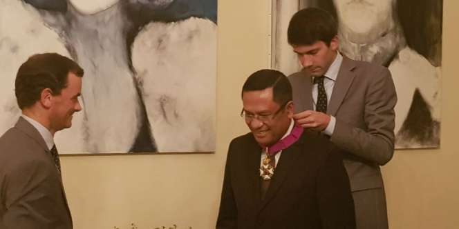 Mantan Menteri RI Terima Anugerah Tertinggi dari Belgia