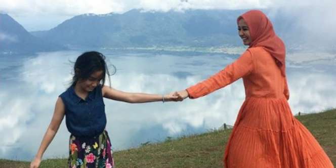Kedekatan Laudya Cynthia Bella dan Aleesya Bikin Baper